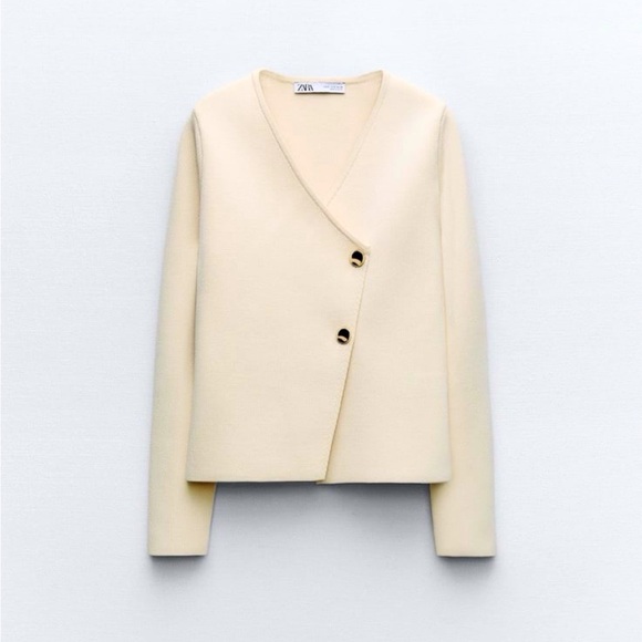 Zara Sweaters - ZARA TAILORED KNIT BLAZER NWT SIZE SMALL! Stunning